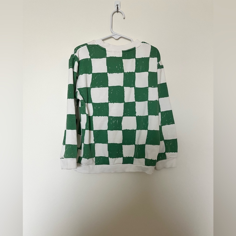 H&M Kids checkered sweatshirt - Picture 7 of 8